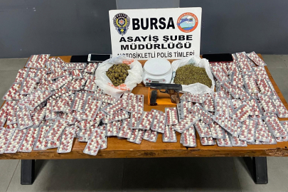 Uyuşturucu Ve Silah Ele Geçirildi, Şüpheli Yakalandı.