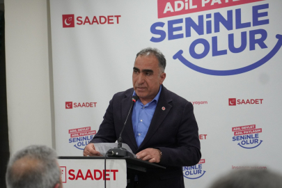 Saadet Partisinden Altın Plaket!
