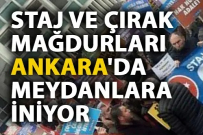 Staj ve Çıraklık Sigortası Mağdurları Ankara’ya Yürüyor