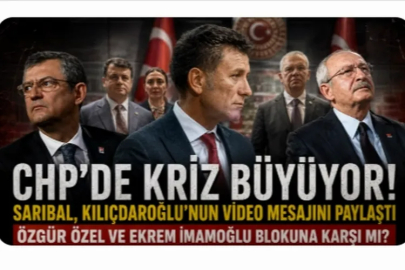CHP'li Orhan Sarıbal'dan Kılıçdaroğlu'na destek!