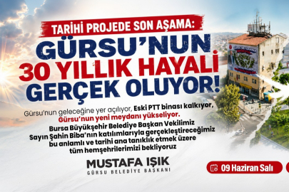TARİHİ PROJEDE SON AŞAMA: GÜRSU’NUN 30 YILLIK HAYALİ GERÇEK OLUYOR