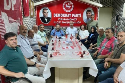 DEMOKRAT PARTİ ORHANGAZİ KONGRESİNDE SERT MESAJLAR: “SABIR TAŞI ÇATLADI” VURGUSU