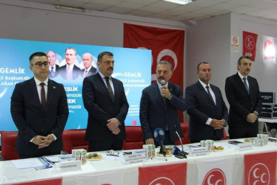 MHP GEMLİK’TE GÜVEN TAZELEDİ: EMRAH KESKİNDEN YENİDEN İLÇE BAŞKANI SEÇİLDİ