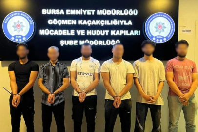 Bursa'da Göçmen Kaçakçılığına Geçit Yok.