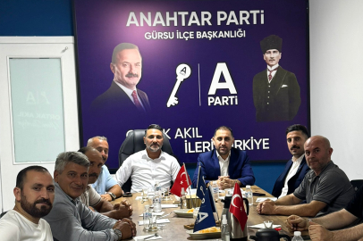 Gürsu Muşlular Derneği’nden Anahtar Parti Gürsu İlçe Başkanlığı’na Ziyaret